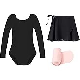 Stelle Ballet Leotards for Girls Toddler Dance Dress Outfit Combo with Skirt and Tights (Toddler/Little Kid/Big Kid)