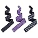 b.m.c BMC Mens Crochet Knitted Square Flat End Fashion Neck Ties 3pc Collection - Set 2, Dapper Pratt