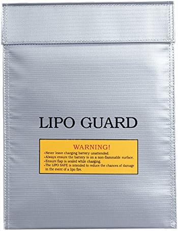 Lipo Battery Bag Fireproof Pouch Lipo Safe Guard Bag for Charge &amp; Storage RELIAN