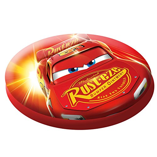 Disney WD19128V Cars-Lightning McQueen 40cm Shaped Cushion, 1 Count (Pack of 1),Red