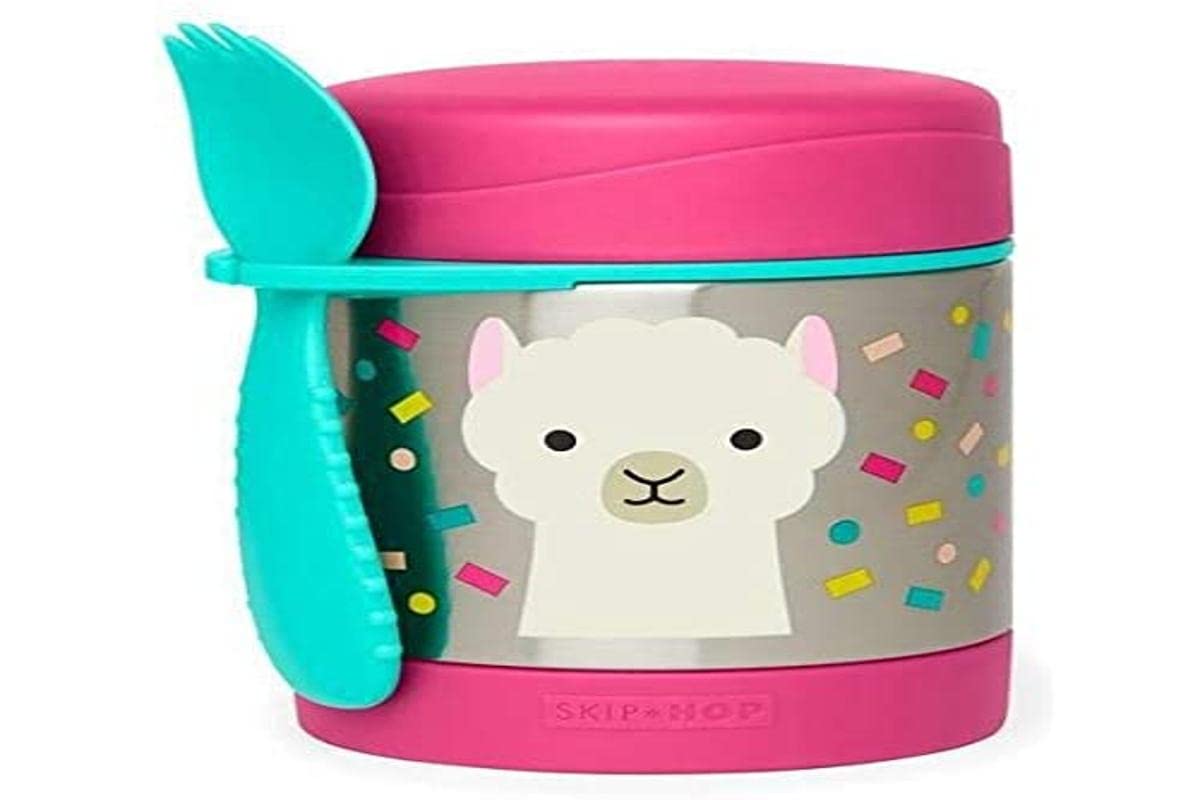 Skip Hop Zoo Insulated Food Jar-Llama