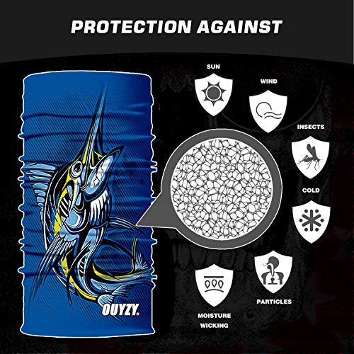 image for OUYZY Neck Gaiter, Headwear, Face Sun Mask, Magic Scarf, Bandana, Bala