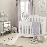 Lambs & Ivy Signature French Lavender 4 Piece Crib Bedding Set