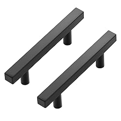 Ravinte 30 Pack Black Cabinet Handles 3 Inch Square