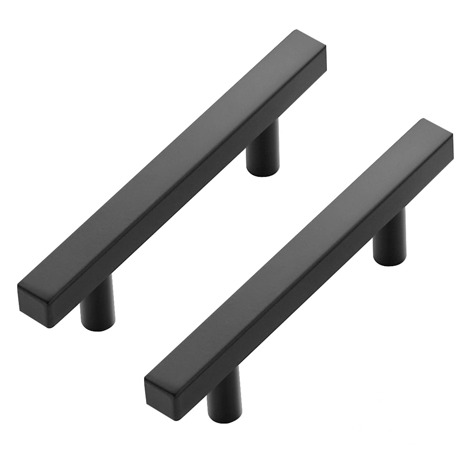 Ravinte 30 Pack Black Cabinet Handles 3 Inch Square