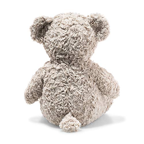 Steiff Kuscheltier Honey Teddybär, Süßes Stofftier mit Kunststoffaugen, Kinder, Jungen & Mädchen, Soft Cuddly Friends, Plüschtier 48 cm, Hellgrau, 113482 – Bild 4