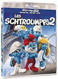 Les Schtroumpfs 2 - Combo Blu-Ray3d + Blu-Ray+ Dvd + Copie Digitale