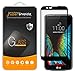Supershieldz Designed for LG Premier LTE Tempered Glass Screen Protector, (Full Screen Coverage) Anti Scratch, Bubble Free (Black)