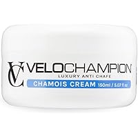 VeloChampion Luxury Chamois Cream for Cyclists, Runners and Athletes | Vegan, Cooling, Hydrating Anti Chafing Cream| Reduces 