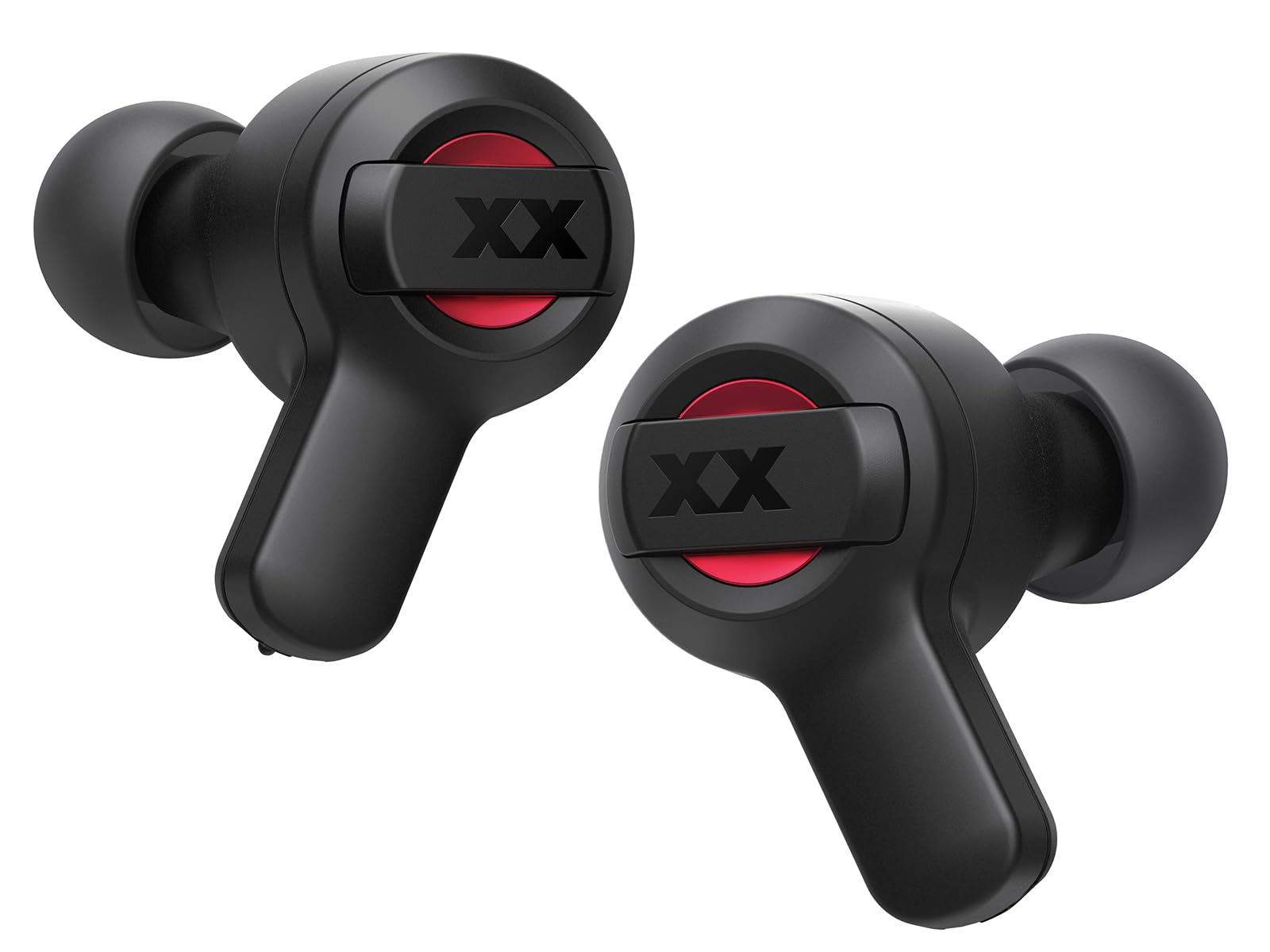 JVC HA-XC62T XX True Wireless Earbuds, 24 Hours Playtime, Water, Dust and Shock Proof, Black & Red