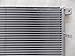 Sunbelt A/C Condenser For 03-07 Honda Accord 2.4L 3.0L 3086