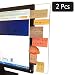 Goblin's Treasures Excelity Concise Monitor Message Board/Computer Monitors Side Panel/Notes Memo Board Message for Monitors,1Set (Left & Right) (Universal)