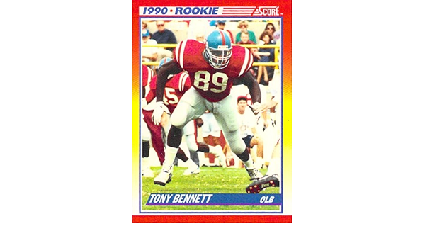 Amazon Com 1990 Score 304 Tony Bennett Nm Mt Rc Rookie Packers Collectibles Fine Art