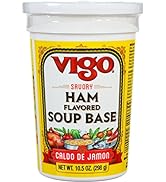 Vigo Savory Soup Base, Recipe Flavor Enhancer 10.5oz (Ham, Pack of 6)