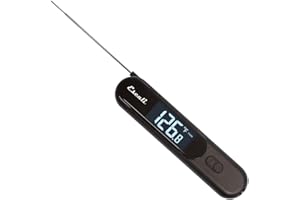 Escali Infrared Surface and Folding Probe Digital Thermometer Stainless Steel Probe, Two-in-One IR Technology