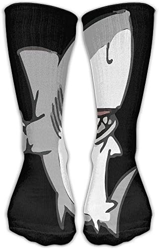 XIUARROWXIU Socks Little Shark Womens Champion Dress Athletic Work Long Knee High Stockings Tights