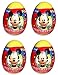 Mickey Mouse Kids Chocolate Eggs Surprise Gift Inside (4 - Pack ) Easter Eggs Kinder Fun Joy