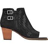 Vionic Women's Chryssa Open Toe Bootie Black 8.5 M