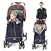 Orzbow Warm Bunting Bag Universal, Stroller Sleeping Bag Cold Weather, Waterproof Toddler Footmuff (Blue, Large)
