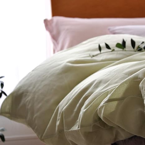 Amazon 和晒 エコテックス 羽毛の特質を最大限に生かす羽毛ふとん用カバー シングルサイズ グリーン 8ヶ所ボタン付きテープ アメリカンホック 掛けふとんカバー オンライン通販