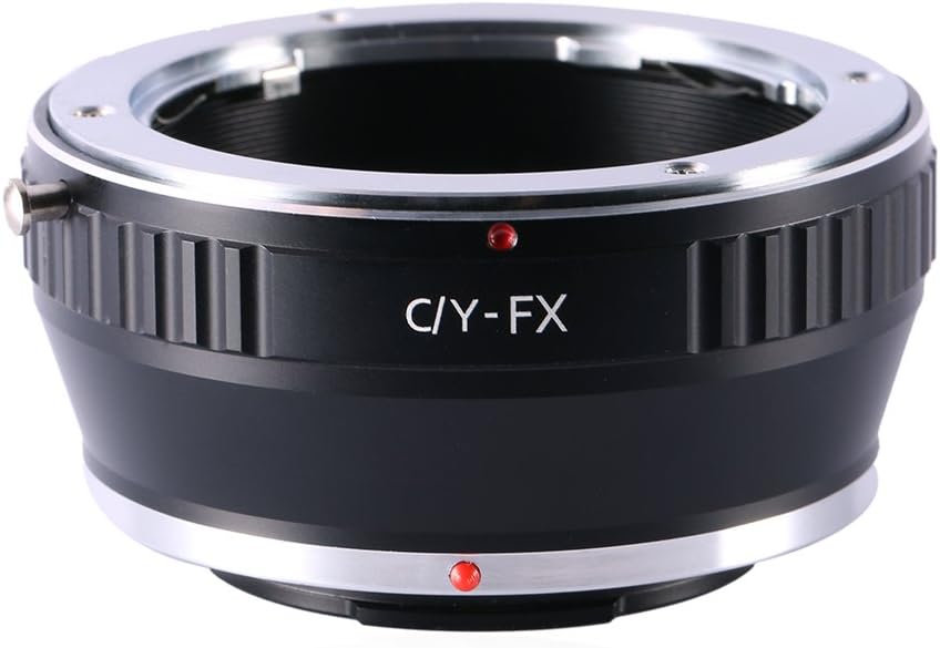 Contax to Fuji Adapter,Fujifilm Contax,C/Y to FX,K&F CONCEPT Lens Mount Adapter for Contax/Yashica CY C/Y Mount Lens to Fujifilm Fuji X FX Mirrorless Camera Body for Fuji XT2 XT20 XE3 XT1 X-T2 - Image 3