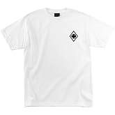 Independent Men's Shredded Shirts,Large,White