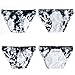Natratouch 3 PACK Seamless Bikini Menstrual Period Panty Tie-Dyed