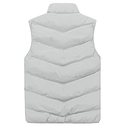 WENKOMG1 Winter Puffer Vest For Men,Lightweight