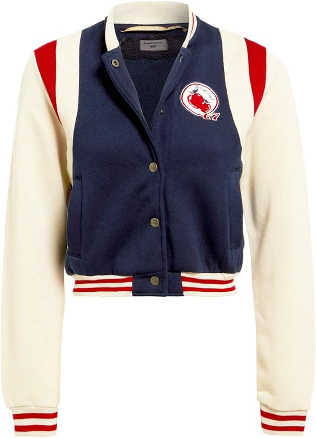 SS7 Damen Baseball Jacke, Marineblau, Größen 36 bis 42 Marineblau