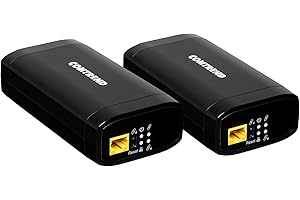 Comtrend – Alternative to MoCA – G.hn Ethernet Over Dark/Unused Coax Adapter Kit - High-Speed, Secure Network for Streaming &