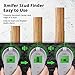 Xmifer Stud Finder Sensor Wall Scanner - 4 in 1 Multi Function Electronic Stud Sensor Finders Wall Detector Center Finding with LCD Display for Wood AC Wire Metal Studs Detection