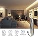 Weatherproof Warm White LED Light Strip, 3528 - 16.4 Feet, 300 LEDs, 3000K, 72 Lumens per Foot. 12V DC