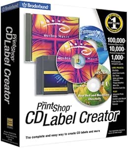 Amazon.com: Print Shop CD Label Creator