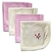 Touched by Nature 4-pack Organic Washcloths, Pink