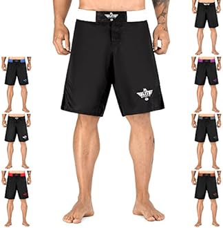 Men’s MMA Fight Shorts, Black Jack UFC, BJJ, No Gi, Grappling, Jiu Jitsu Shorts















Resilience MMA Shorts - 20+ Styles - Fight Shorts, BJJ, Muay Thai, WOD, Cross-Training, OCR















Hexagon MMA Fight Shorts