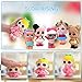 POKONBOY 6 Pack Jumbo Squishies Squishy Toys, Cute Kawaii Squishies Slow Rising Squishies Pack Party Favors Stress Relief Toys for Grils Boys