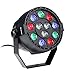 LED Par Lights, Blusmart 12 LED Disco DJ Stage Lights with Music-activated, Auto-run and DMX512 Control Mode, Different Colors Combinations of Red, Green, Blue and White, Multi-angle Rotating Holder