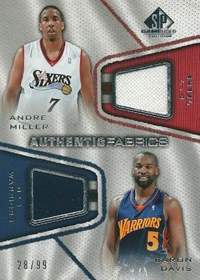 Amazon アンドレ ミラー バロン デービス Nbaカード 07 08 Sp Game Used Authentic Fabrics Dual 99枚限定 トレカ 通販