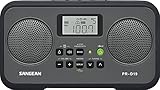 Sangean PR-D19BK FM Stereo/AM Digital Tuning