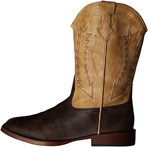 Roper Boys' Billy Western Boot, Brown, 3 M US Infant
