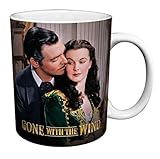 Gone with the Wind Rhett and Scarlett Embrace Classic Hollywood Romance Movie Film Ceramic Gift Coffee (Tea, Cocoa) 11 Oz. Mug