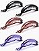 Prettyou 3.7 Inches Plastic Banana Pony Hair Clip for Women, Pack of 6
