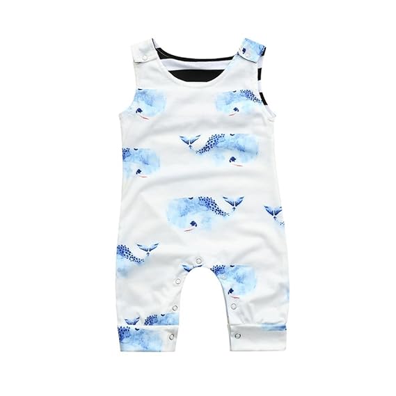 Combinaison Bebe Garçon Ete 0-18 Mois Barboteuse Imprimé ...