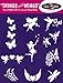 Things with Wings Tattoo Stencil Set for Glitter Tattoos / Tattoos for kids- 10 PC