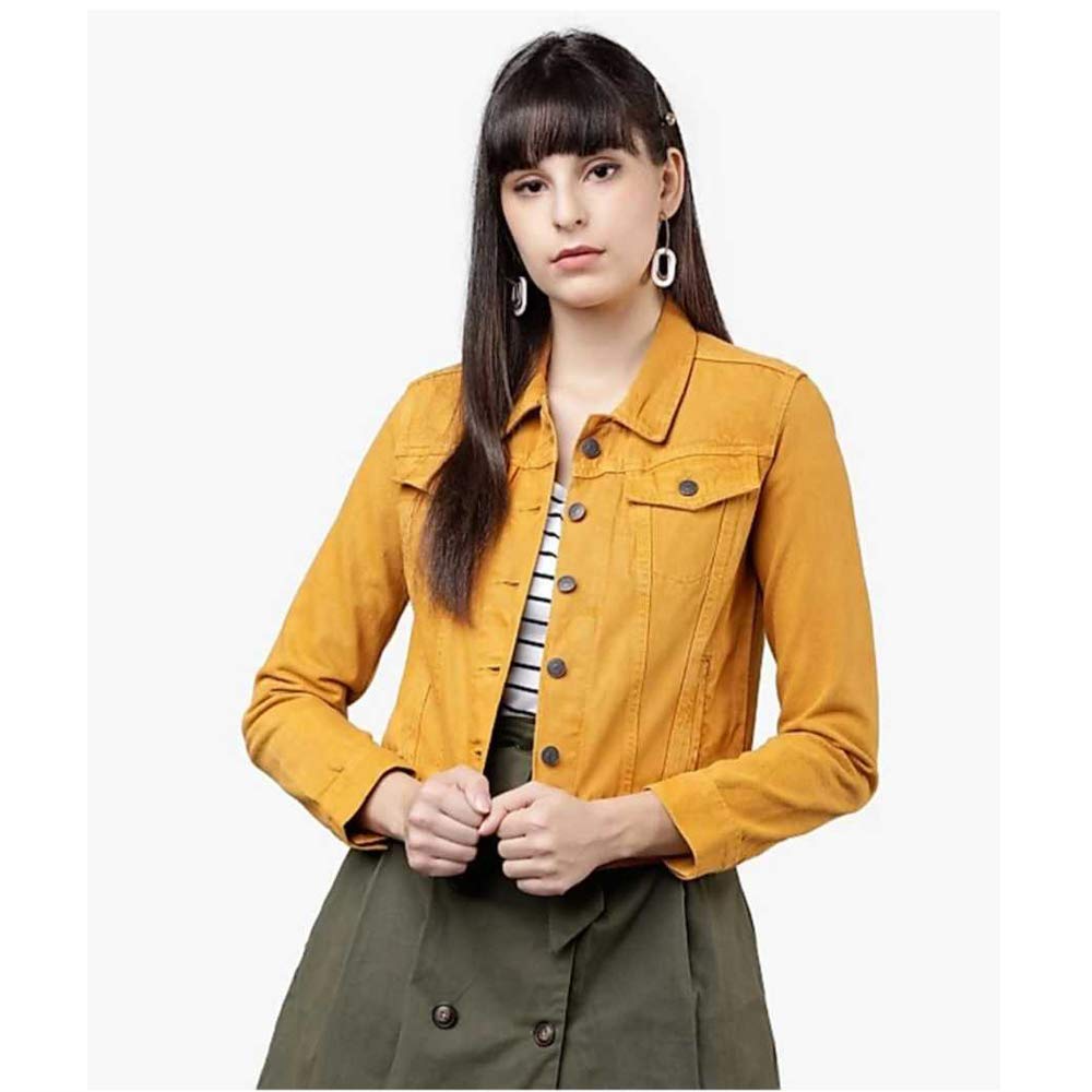 mustard yellow jacket