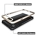 iPhone 8 Plus Case, Coolden Crystal Clear Case with Soft TPU Gel Bumper Slim Protection Scratch Resistant Solid Acrylic Back Cover [Wireless Charging Compatible] for 5.5” iPhone 7+/8 +, Gold
