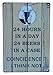 Strosportsandtech Beer Alcohol Drinking Funny Vintage Retro Tin Sign