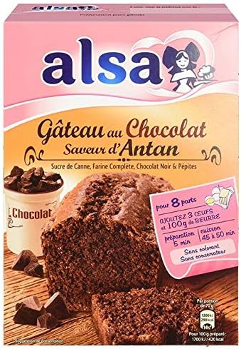 Alsa Preparation Gateau Chocolat D Antan Lot De 4 Amazon Co Uk