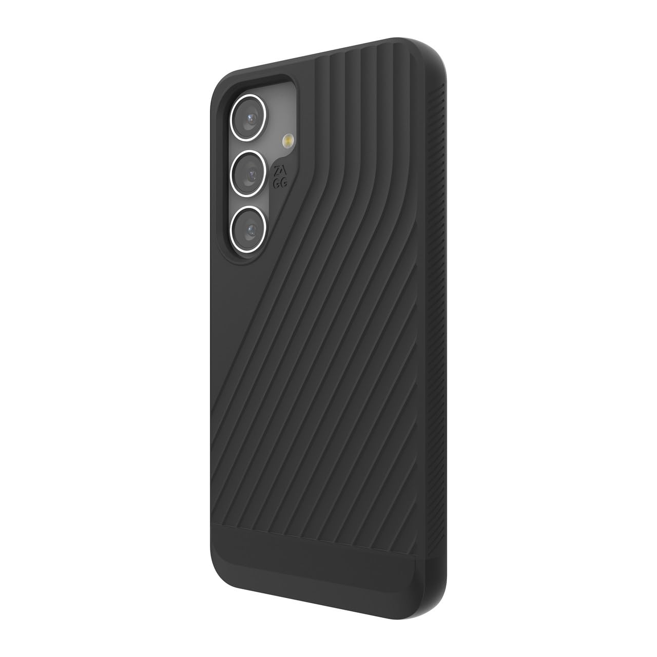 ZAGG Denali Samsung Galaxy S24+ Case – Dual Layer Impact Protection with Graphene, 16ft Drop Resistant, 100% Recycled, Textured Non-Slip Grip, Black