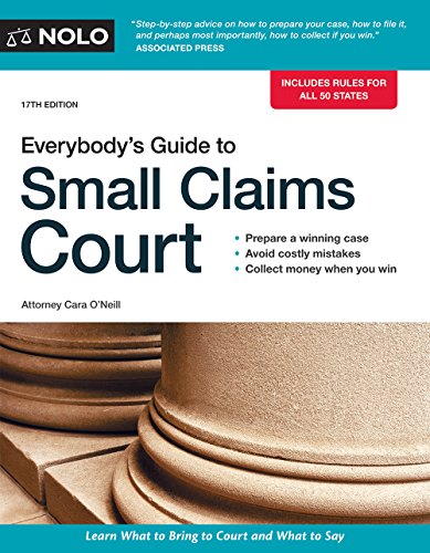 D0wnl0ad Everybody's Guide to Small Claims Court (Everybody's Guide to Small Claims Court. National Edition)<br />WORD